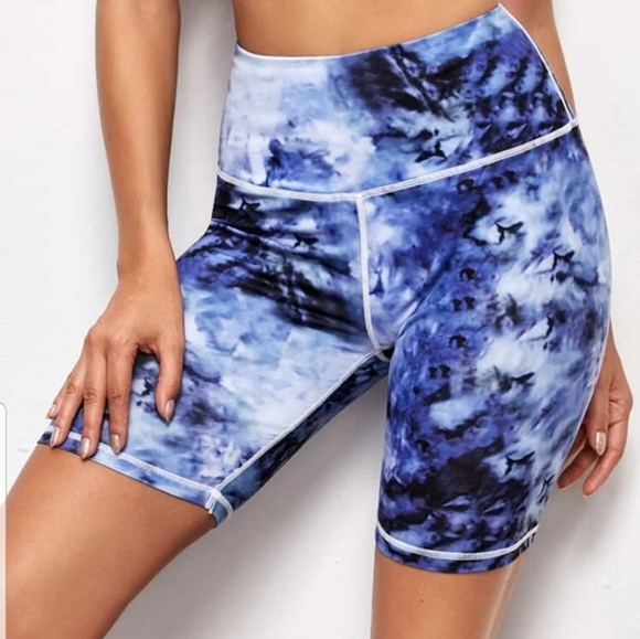 Pants - ●SOLD OUT●NEW TYE-DYE BIKER SHORTS